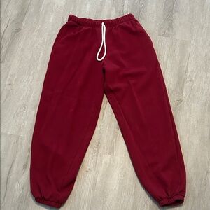 Colsie Kids Burgundy Joggers